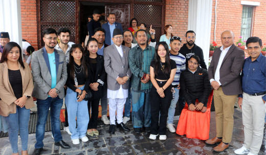 नेपाली कला र संस्कृतिलाई संसारमा फैलाउन सभामुख घिमिरेको आग्रह